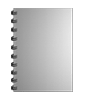 Broschüre mit Metall-Spiralbindung, Endformat DIN A3, 308-seitig