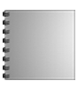 Broschüre mit Metall-Spiralbindung, Endformat Quadrat 21,0 cm x 21,0 cm, 100-seitig