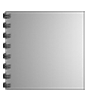 Broschüre mit Metall-Spiralbindung, Endformat Quadrat 21,0 cm x 21,0 cm, 12-seitig