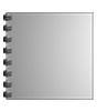 Broschüre mit Metall-Spiralbindung, Endformat Quadrat 21,0 cm x 21,0 cm, 184-seitig