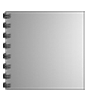 Broschüre mit Metall-Spiralbindung, Endformat Quadrat 21,0 cm x 21,0 cm, 216-seitig