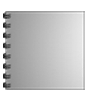 Broschüre mit Metall-Spiralbindung, Endformat Quadrat 21,0 cm x 21,0 cm, 264-seitig
