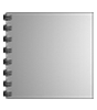 Broschüre mit Metall-Spiralbindung, Endformat Quadrat 21,0 cm x 21,0 cm, 280-seitig