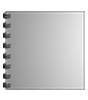 Broschüre mit Metall-Spiralbindung, Endformat Quadrat 29,7 cm x 29,7 cm, 256-seitig