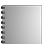 Broschüre mit Metall-Spiralbindung, Endformat Quadrat 29,7 cm x 29,7 cm, 352-seitig