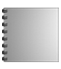 Broschüre mit Metall-Spiralbindung, Endformat Quadrat 29,7 cm x 29,7 cm, 96-seitig