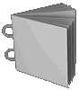Broschüre mit Ringösen, Endformat Quadrat 14,8 cm x 14,8 cm, 100-seitig