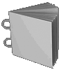 Broschüre mit Ringösen, Endformat Quadrat 9,8 cm x 9,8 cm, 48-seitig